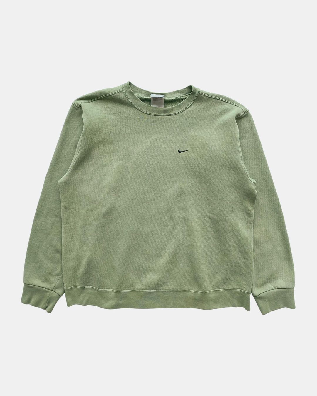 Side Swoosh Avocado Green Sweatshirt