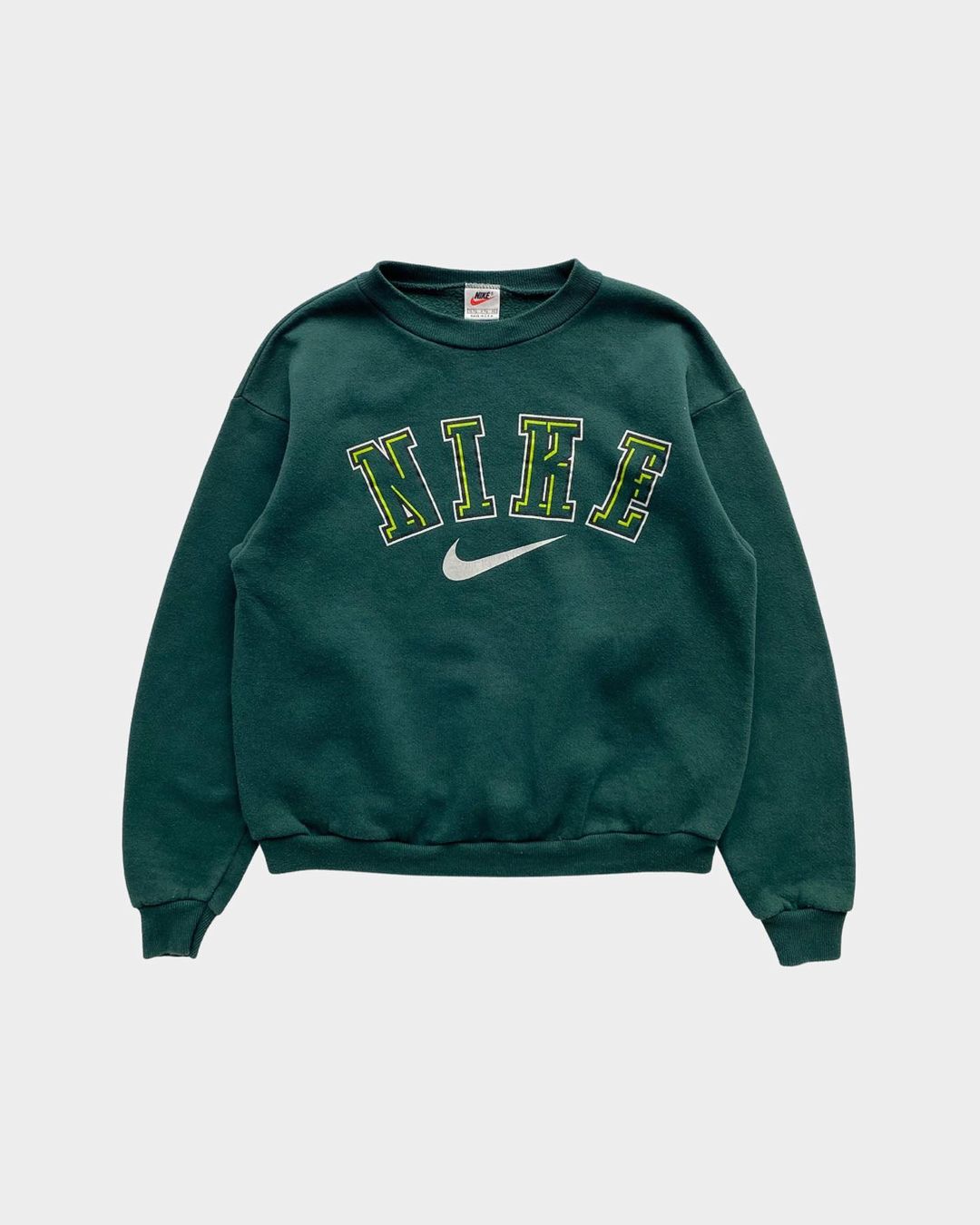 Nike Mid Swoosh Green Sweatshirt