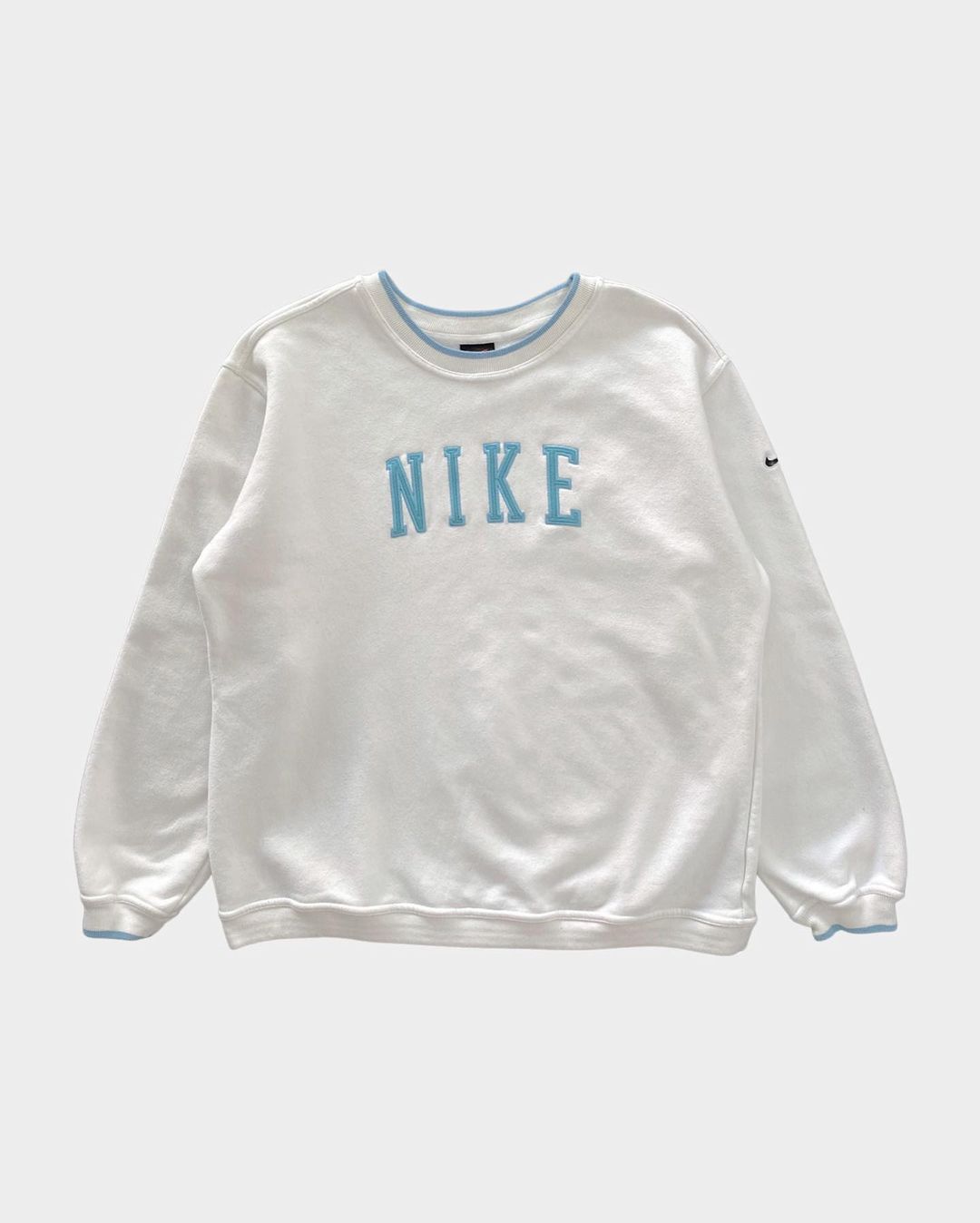 Nike Spell Out White Sweatshirt