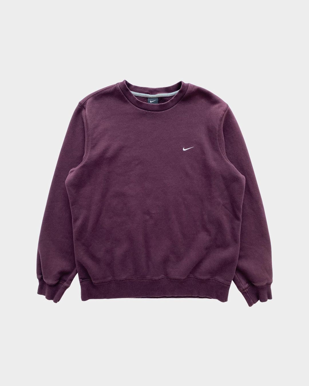 Side Swoosh Maroon Sweatshirt