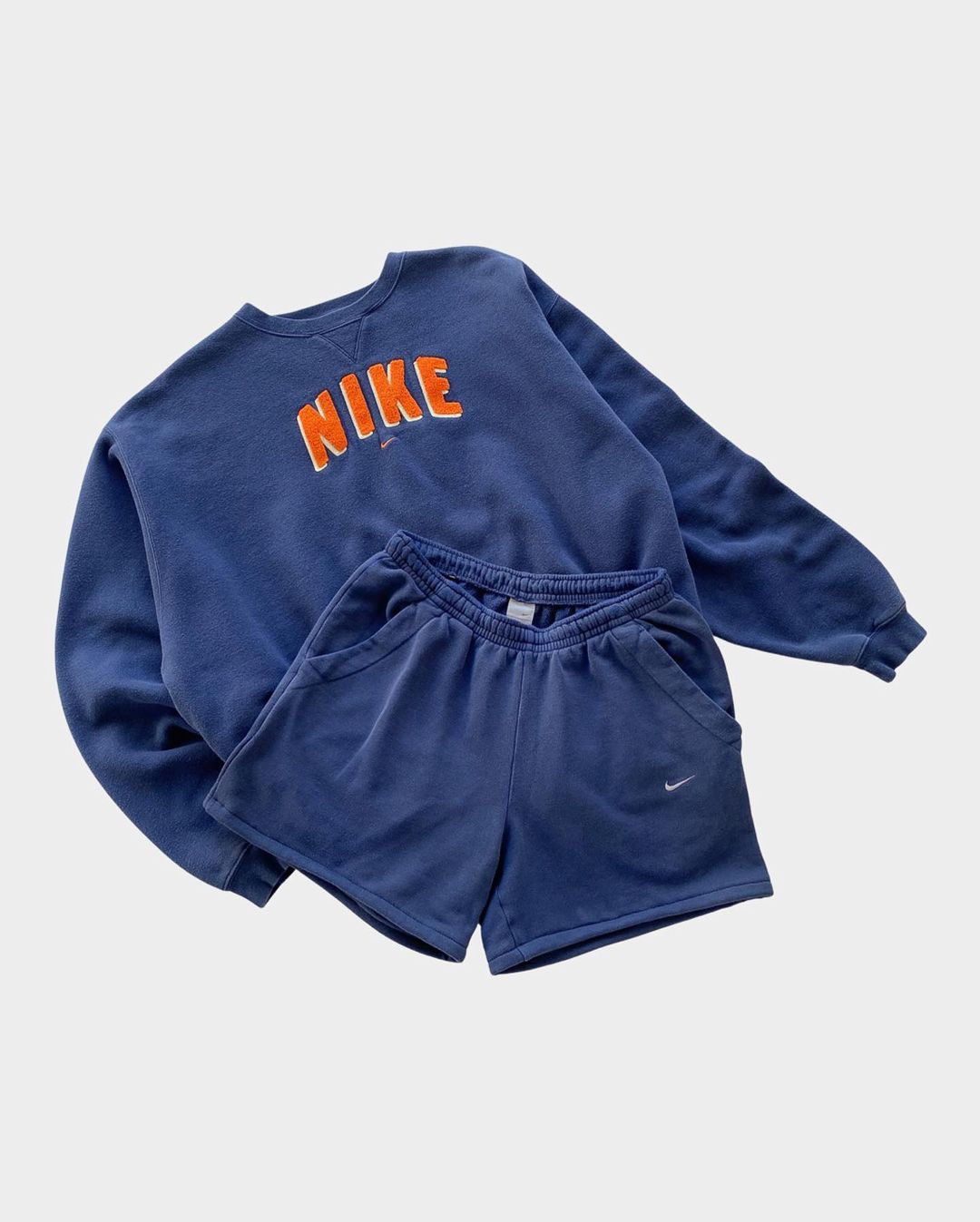 Nike Set Sweatshirt and Pants Blue