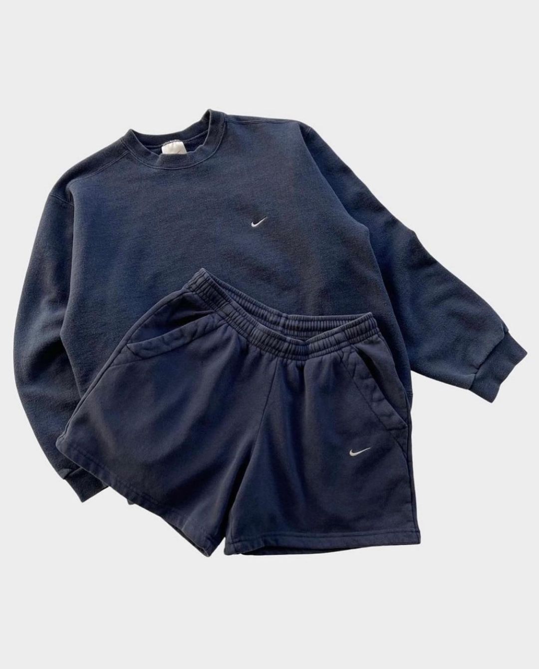 Nike Set Sweatshirt and Pants Navy Blue