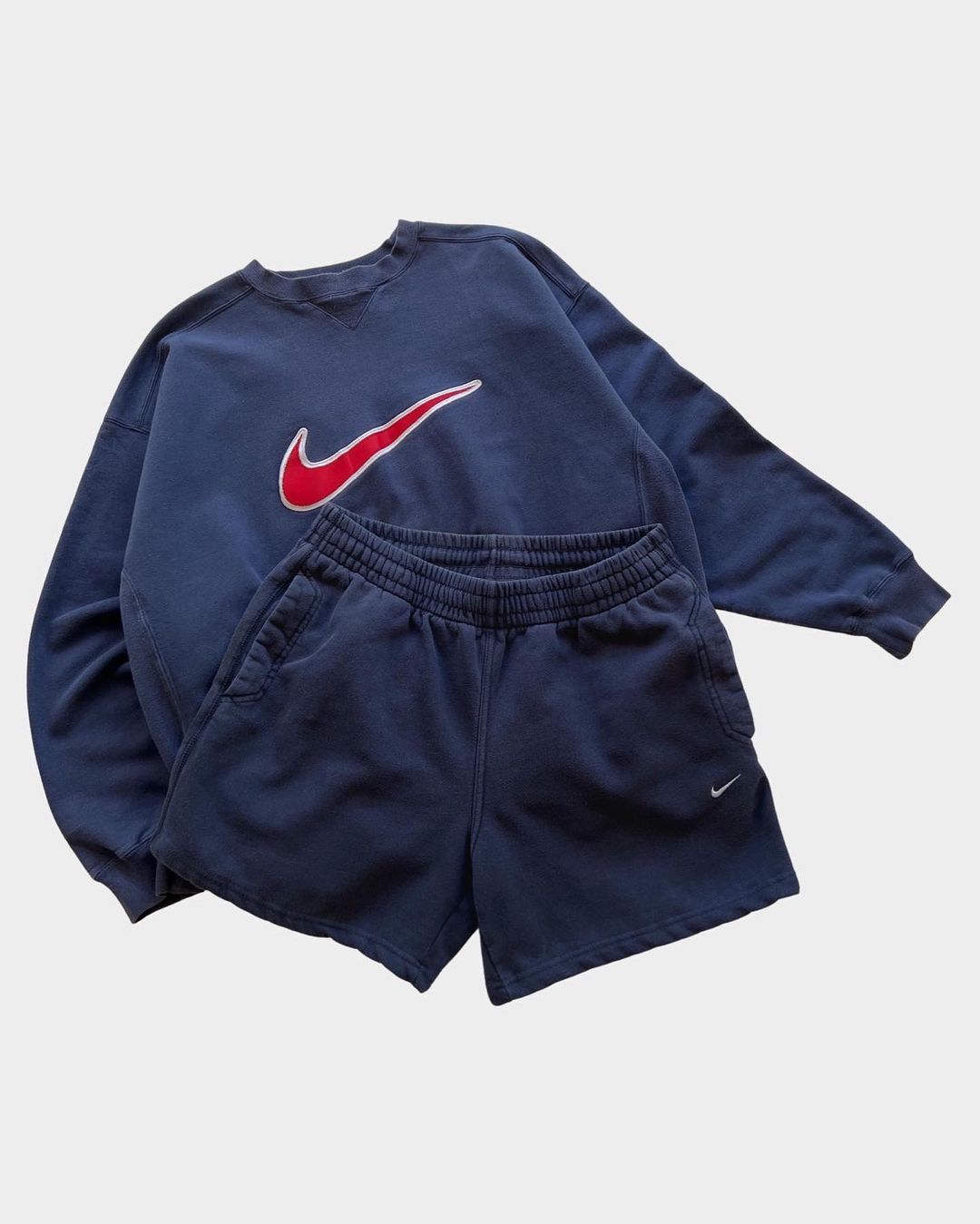 Nike Big Logo and Pants Blue