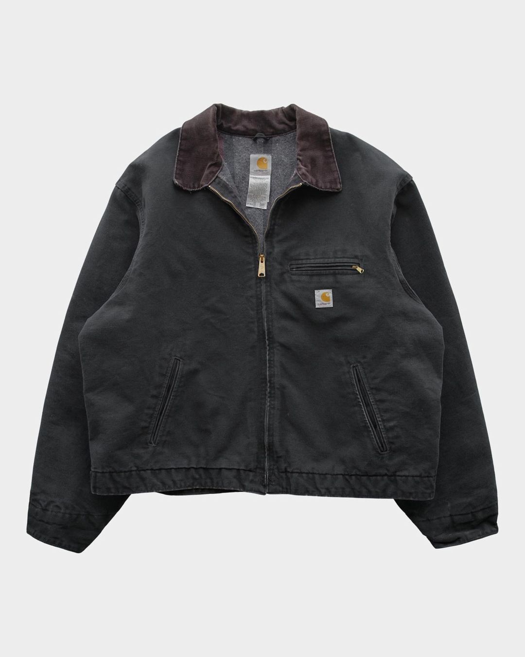 Carhartt Black Zip Up Jacket