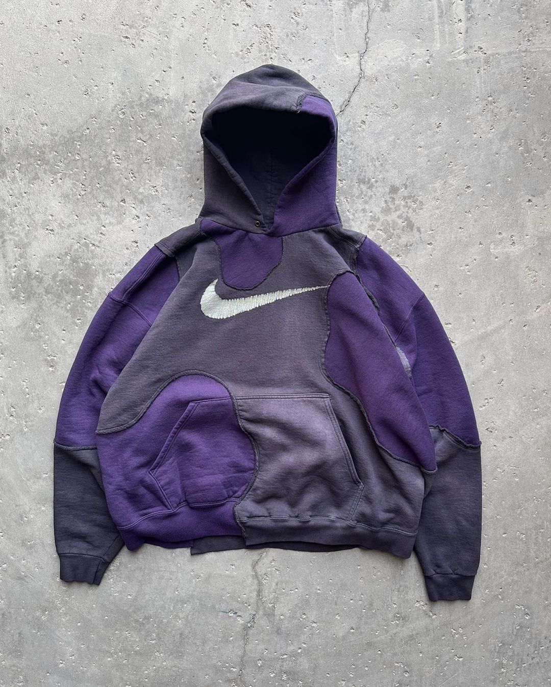 Nike Big Swoosh Hoodie Purple