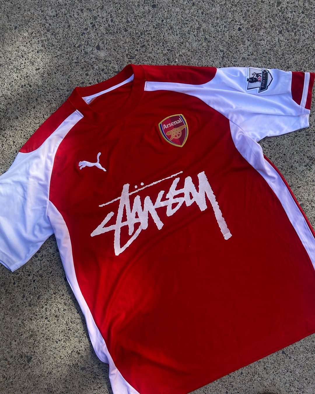 Arsenal x Stussy Concept kit