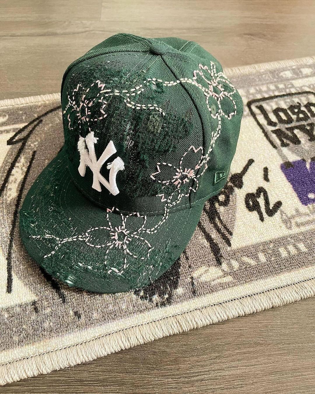 New York Yankee's Sakura Flower Cap