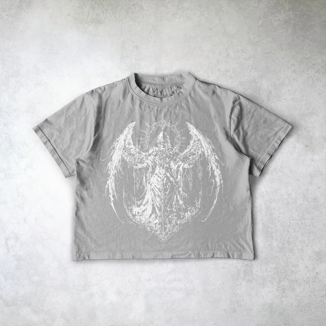 Archangel Print Oversize Tee