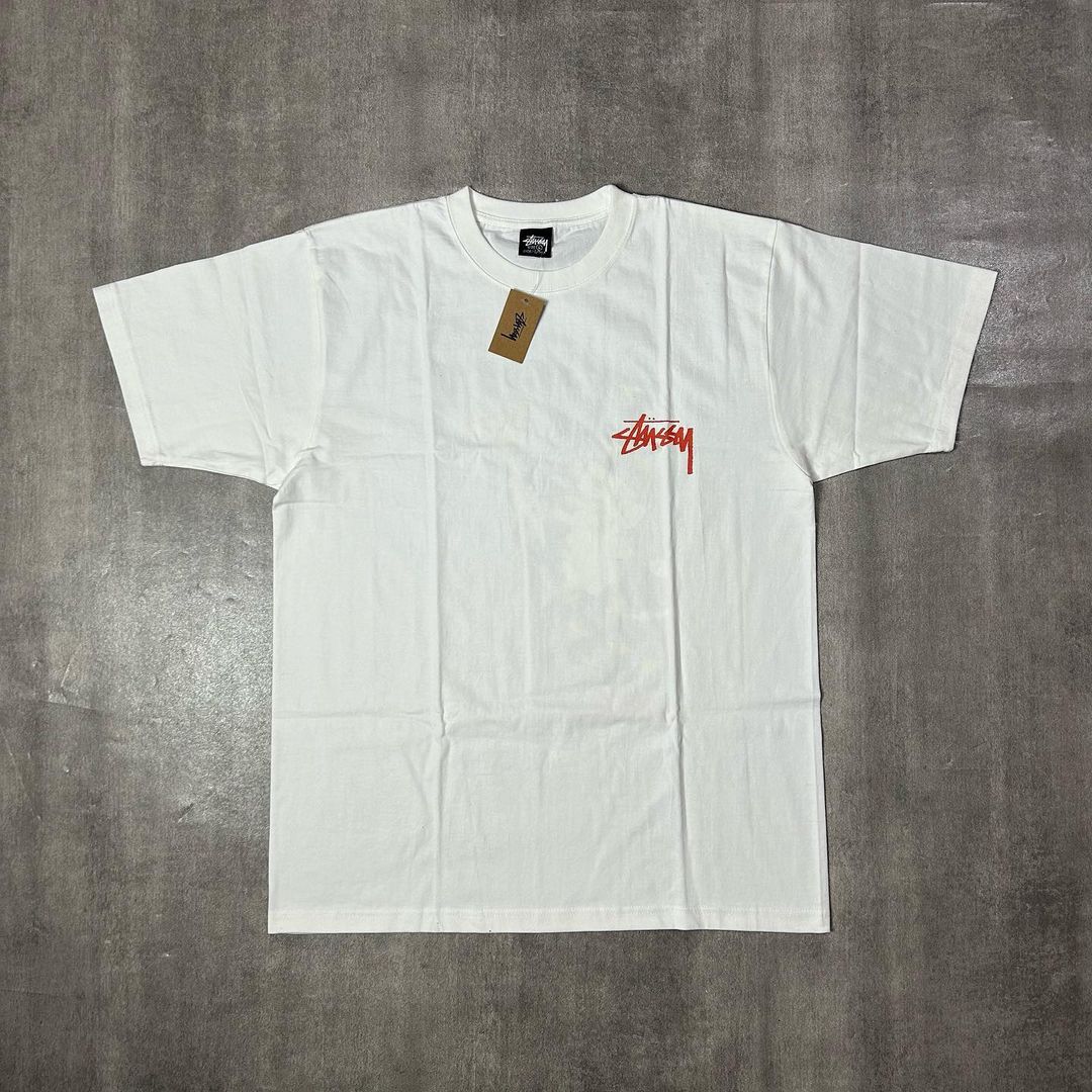 Stussy Wizard Tee Natural White