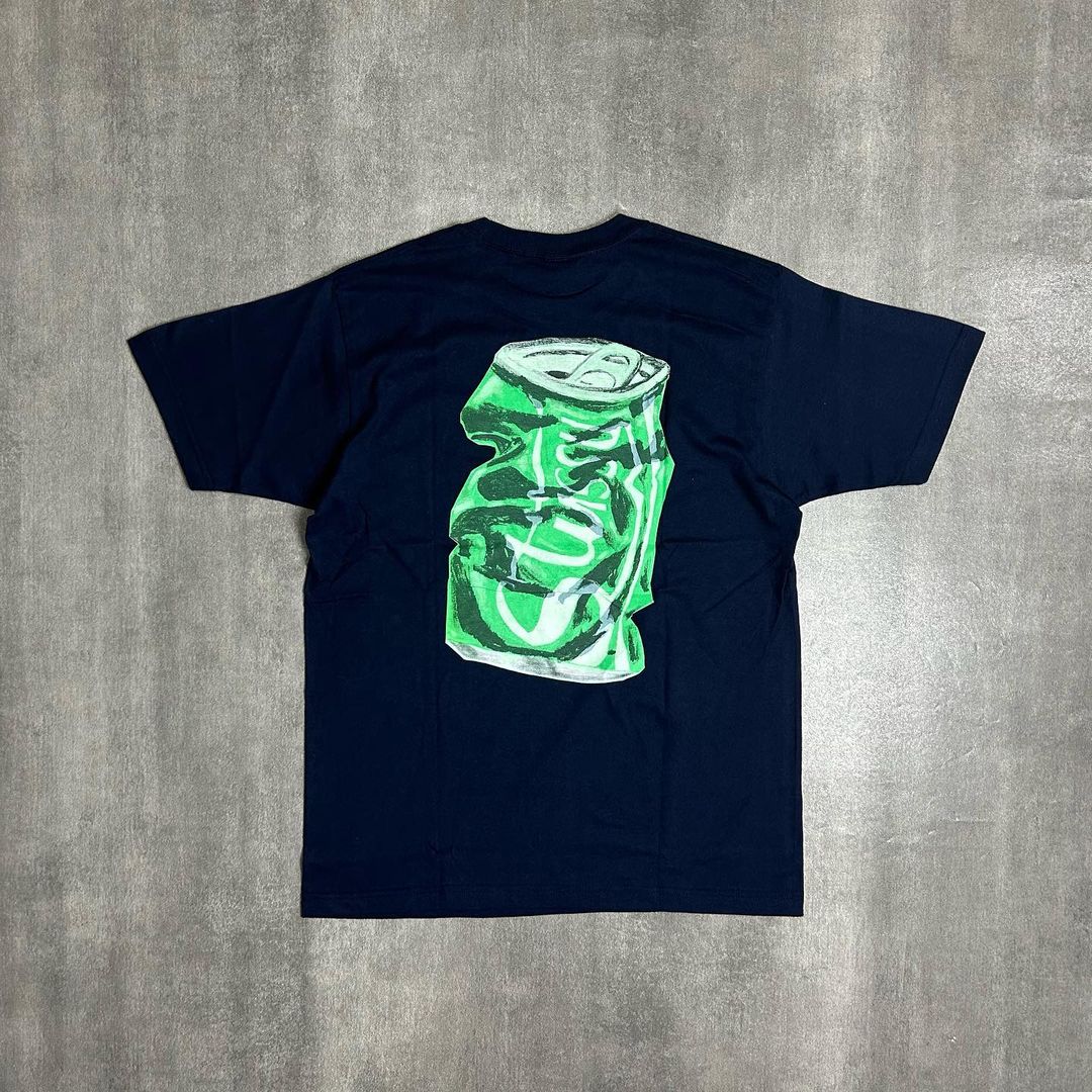 Stussy Soda Can Tee Navy