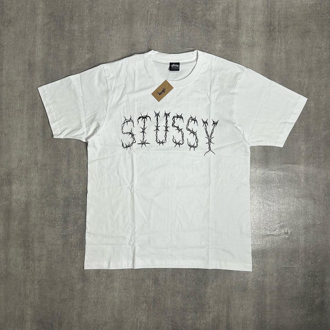 Stussy Barb Tee White