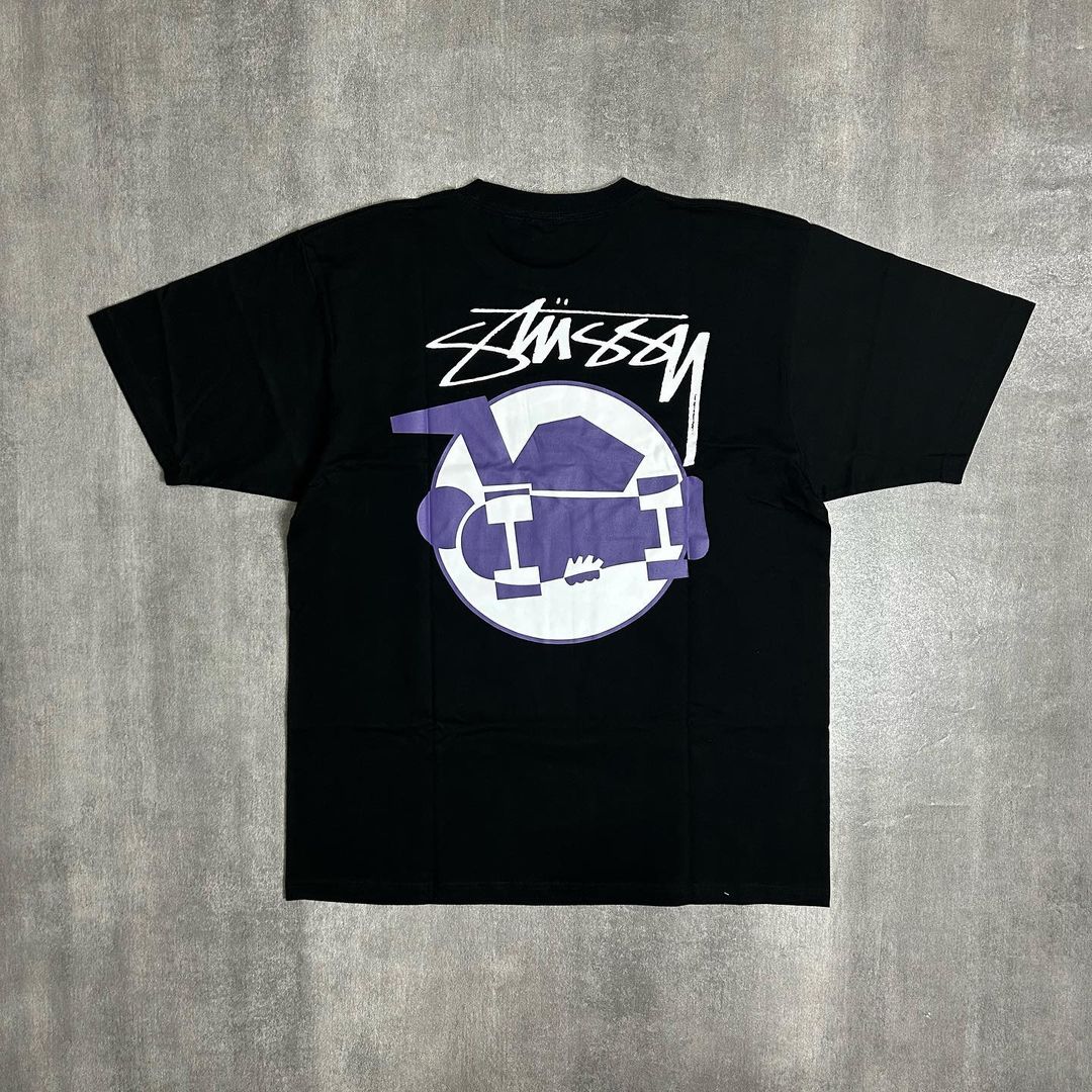 Stussy Skateman Tee Black