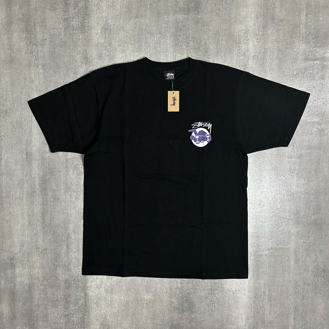 Stussy Skateman Tee Black