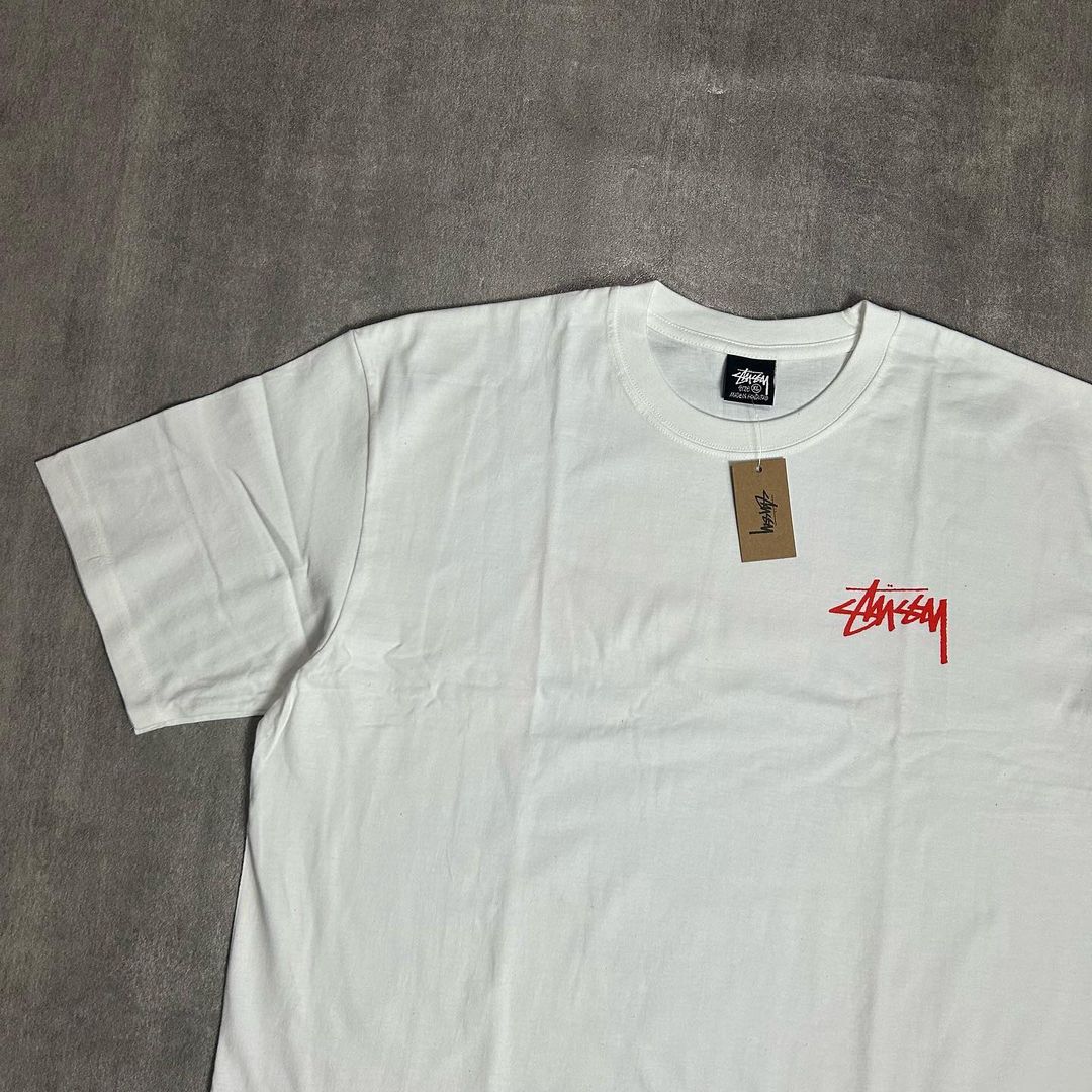 Stussy Scorpion Tee White