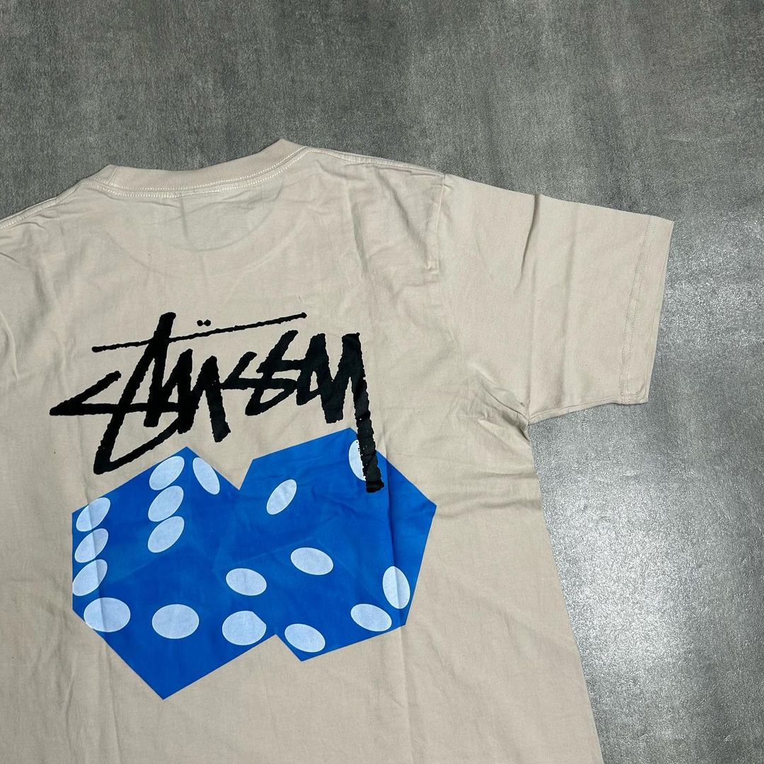 Stussy Diced Out Tee Sand