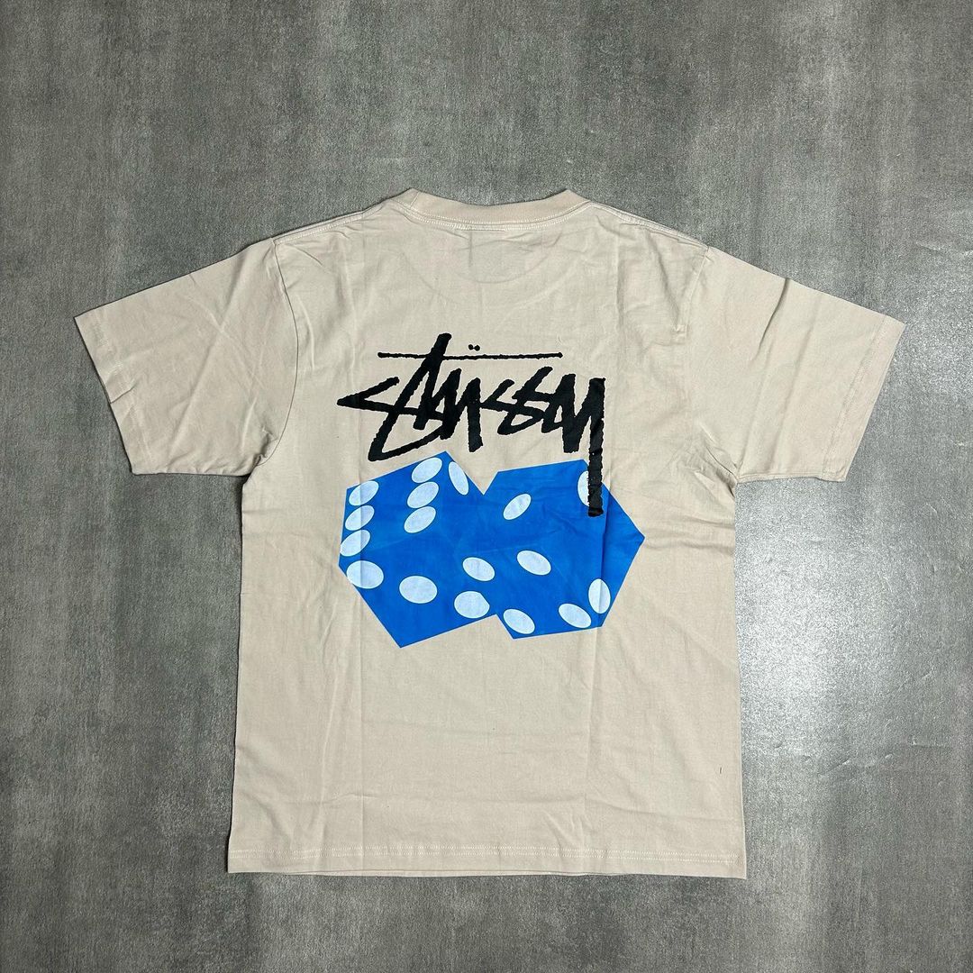 Stussy Diced Out Tee Sand