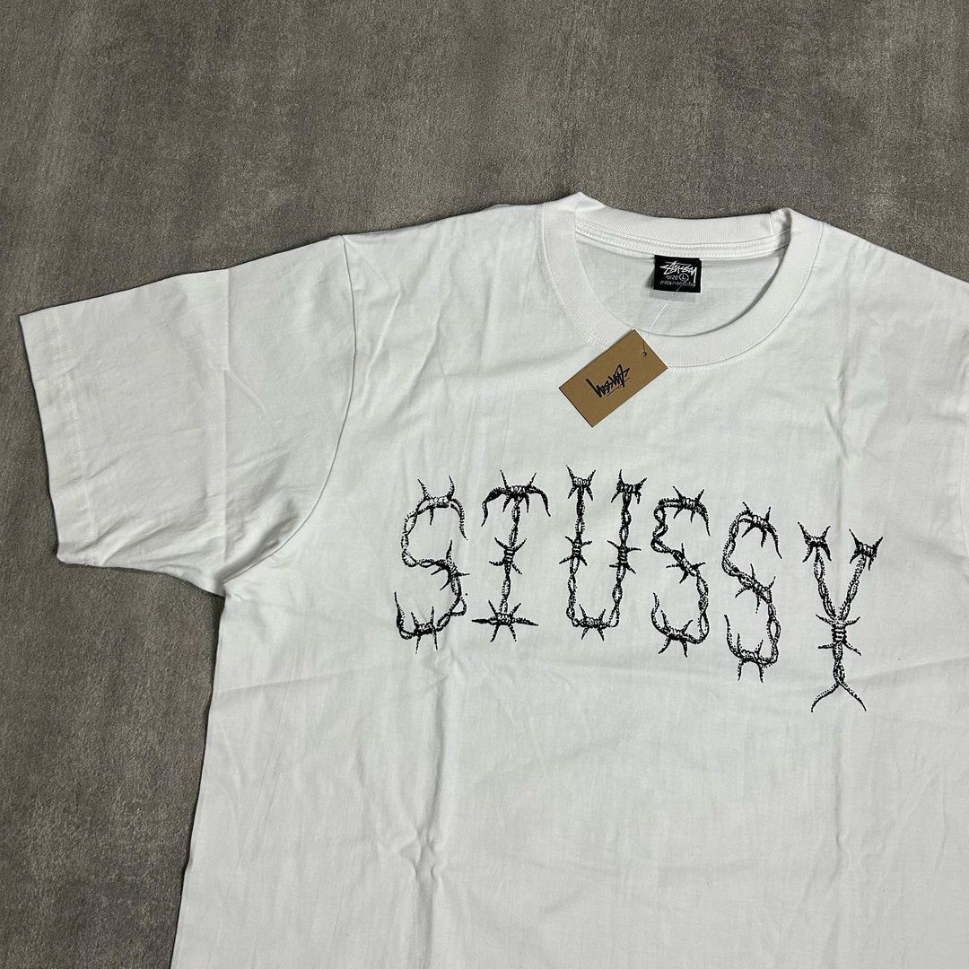 Stussy Barb Tee White