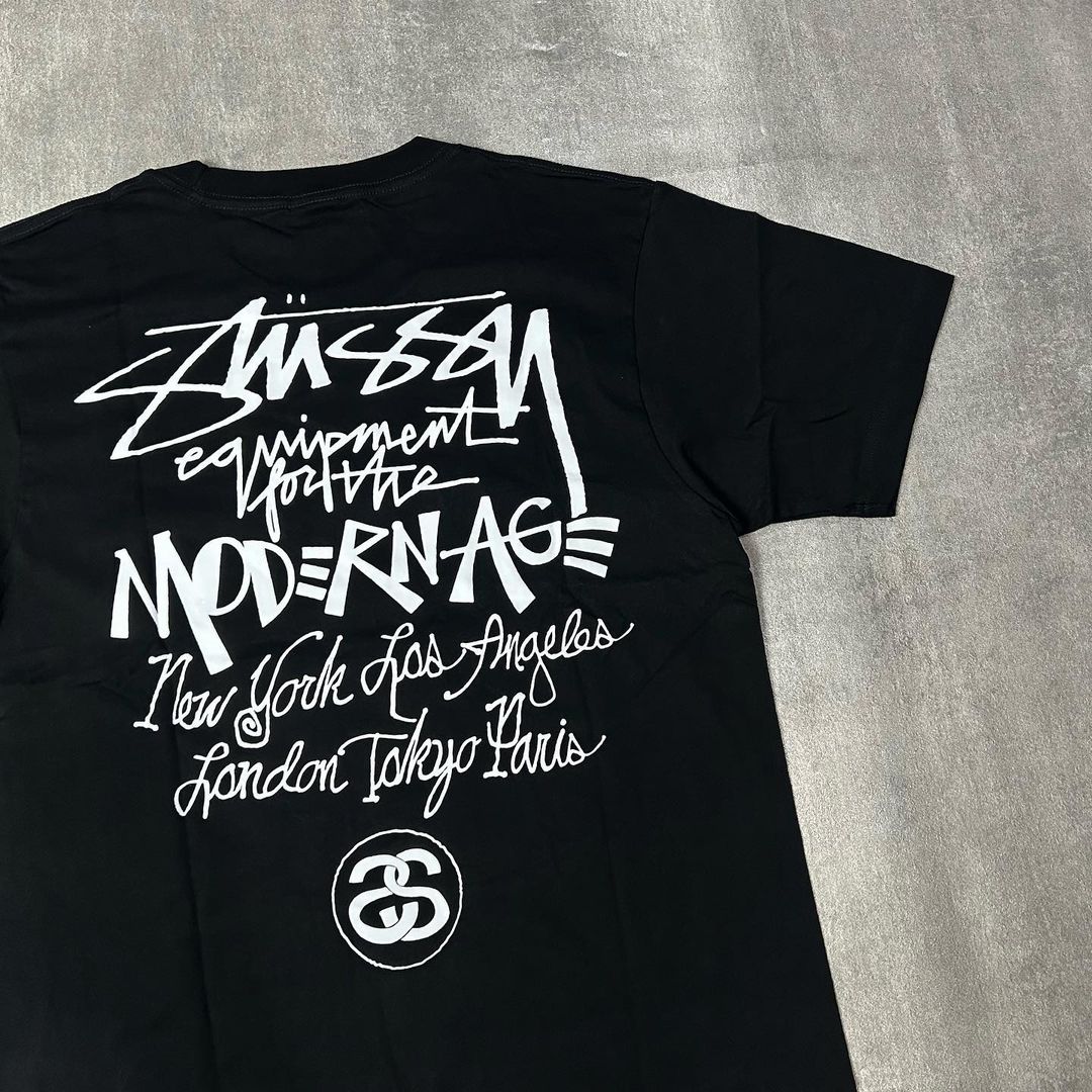 Stussy Modern Age Tee Black