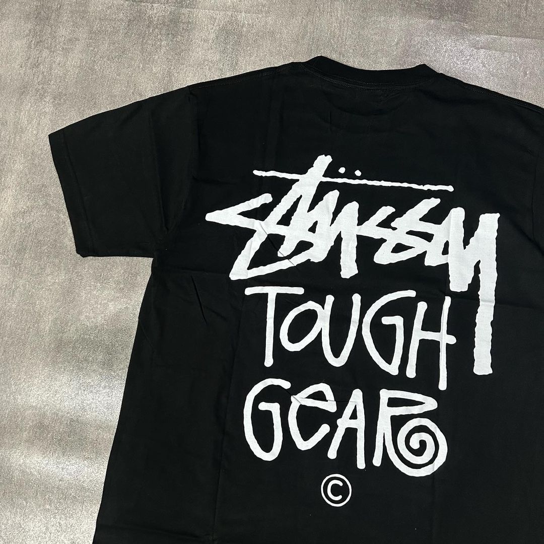 Stussy Tough Gear Tee Black