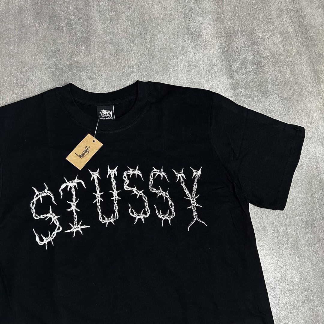 Stussy Barb Tee Black