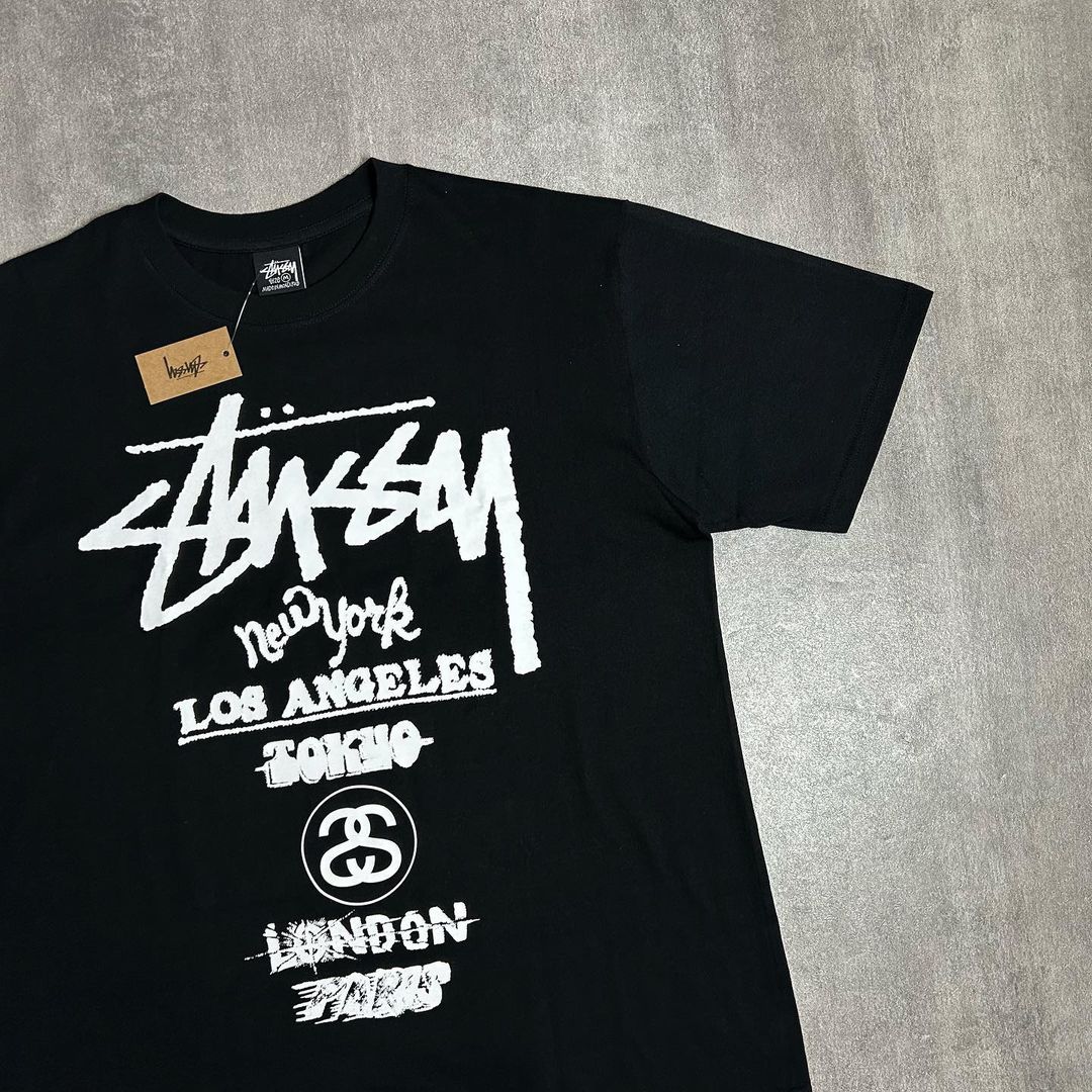 Stussy Tour Tee Black