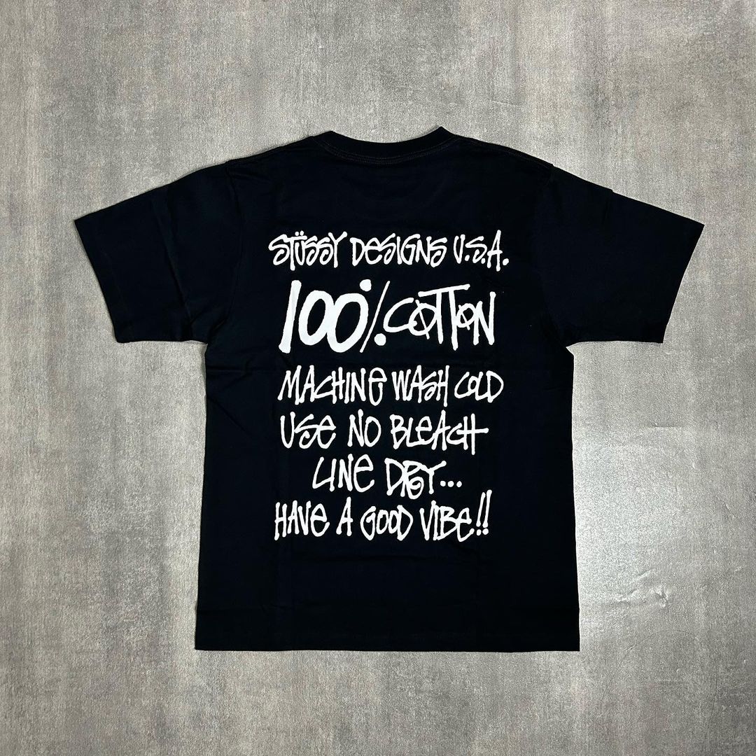 Stussy 100% Tee Black