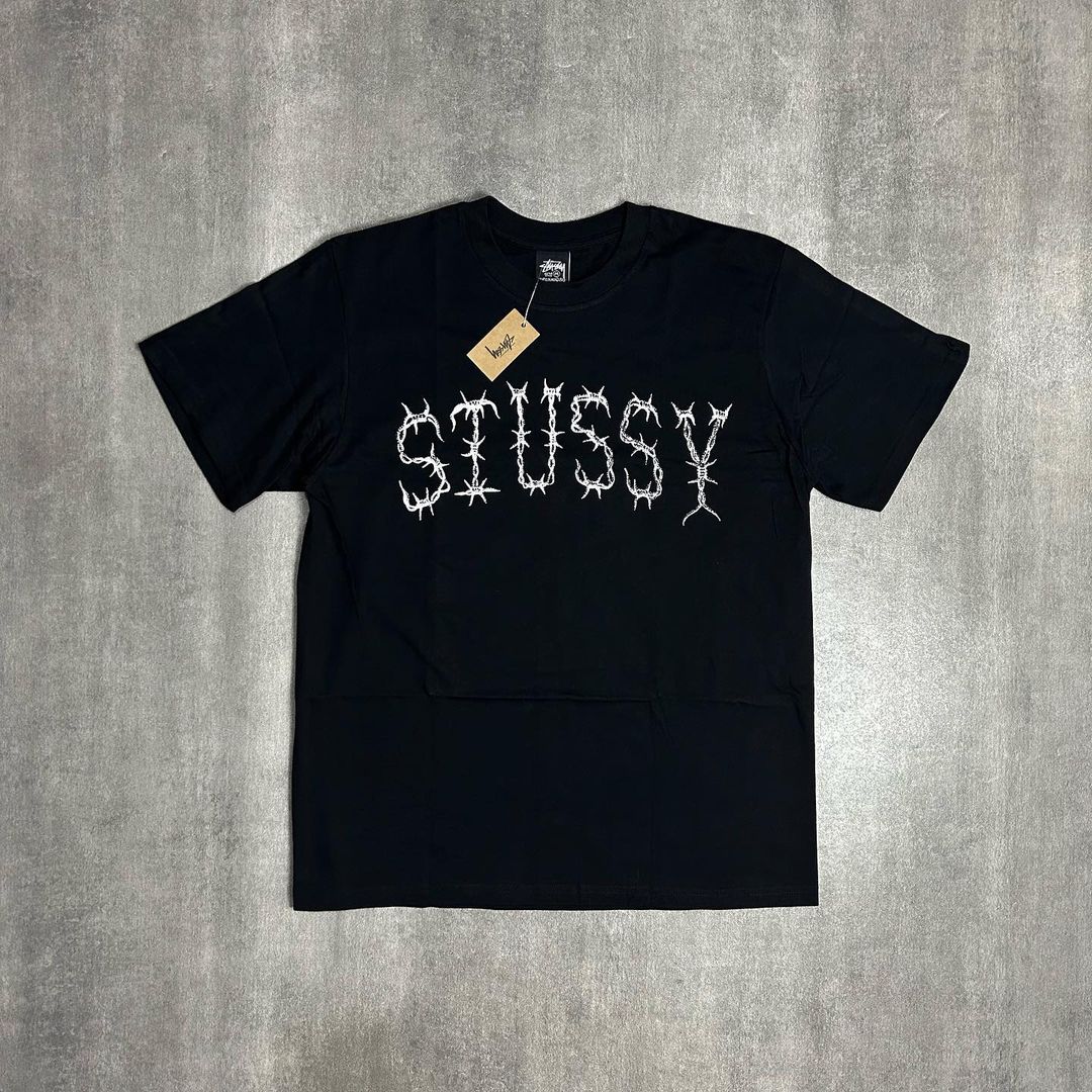 Stussy Barb Tee Black