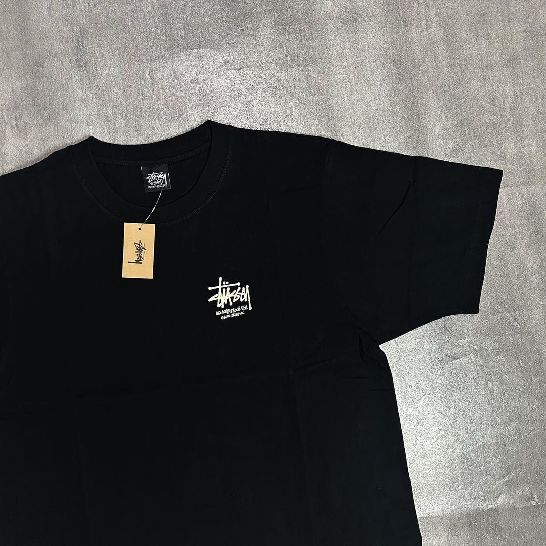 Stussy Dragon Tee Black