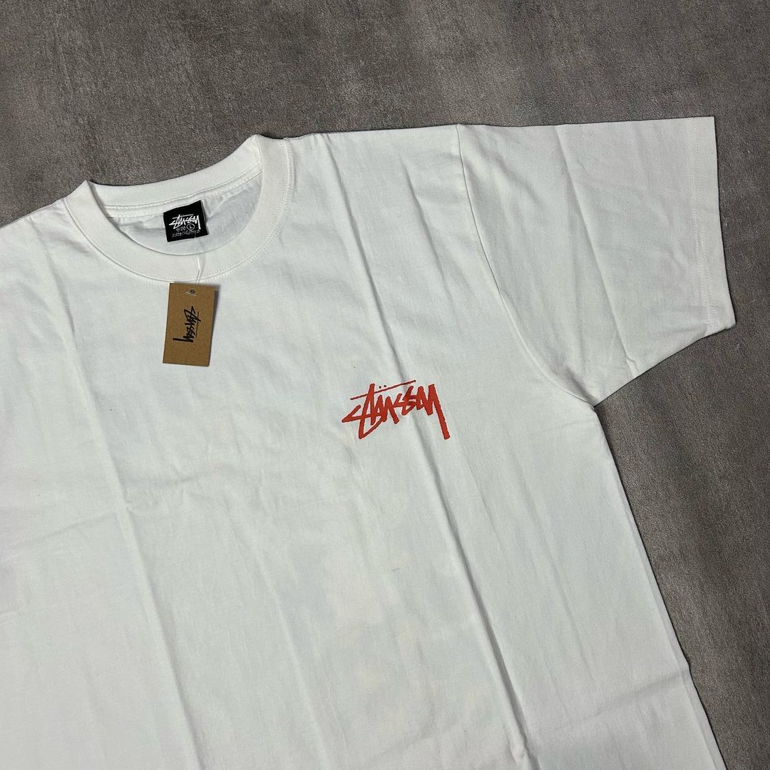 Stussy Wizard Tee Natural White