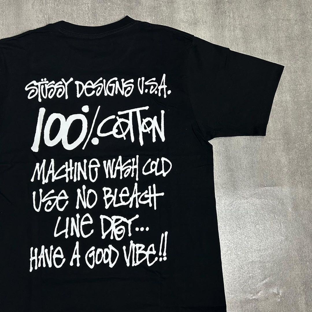 Stussy 100% Tee Black