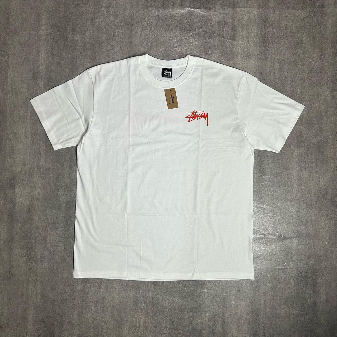 Stussy Scorpion Tee White