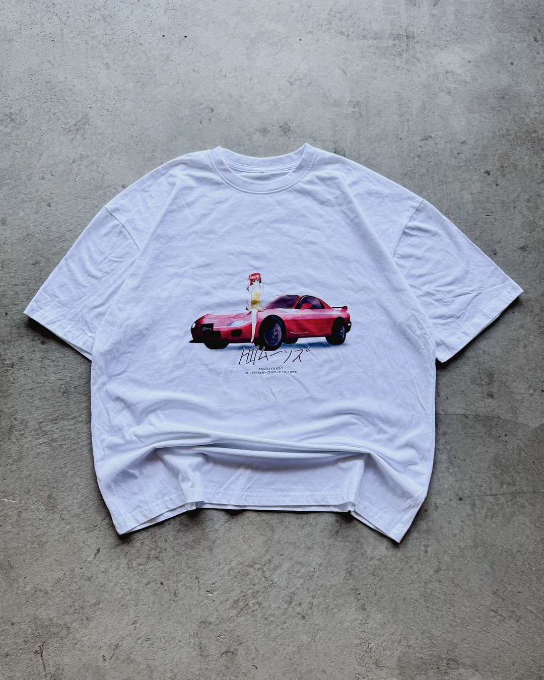 RX7 x ASUKA Tee