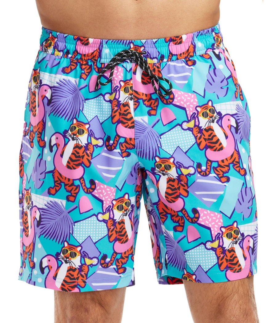 Cool Cats Stretch Swim Trunks