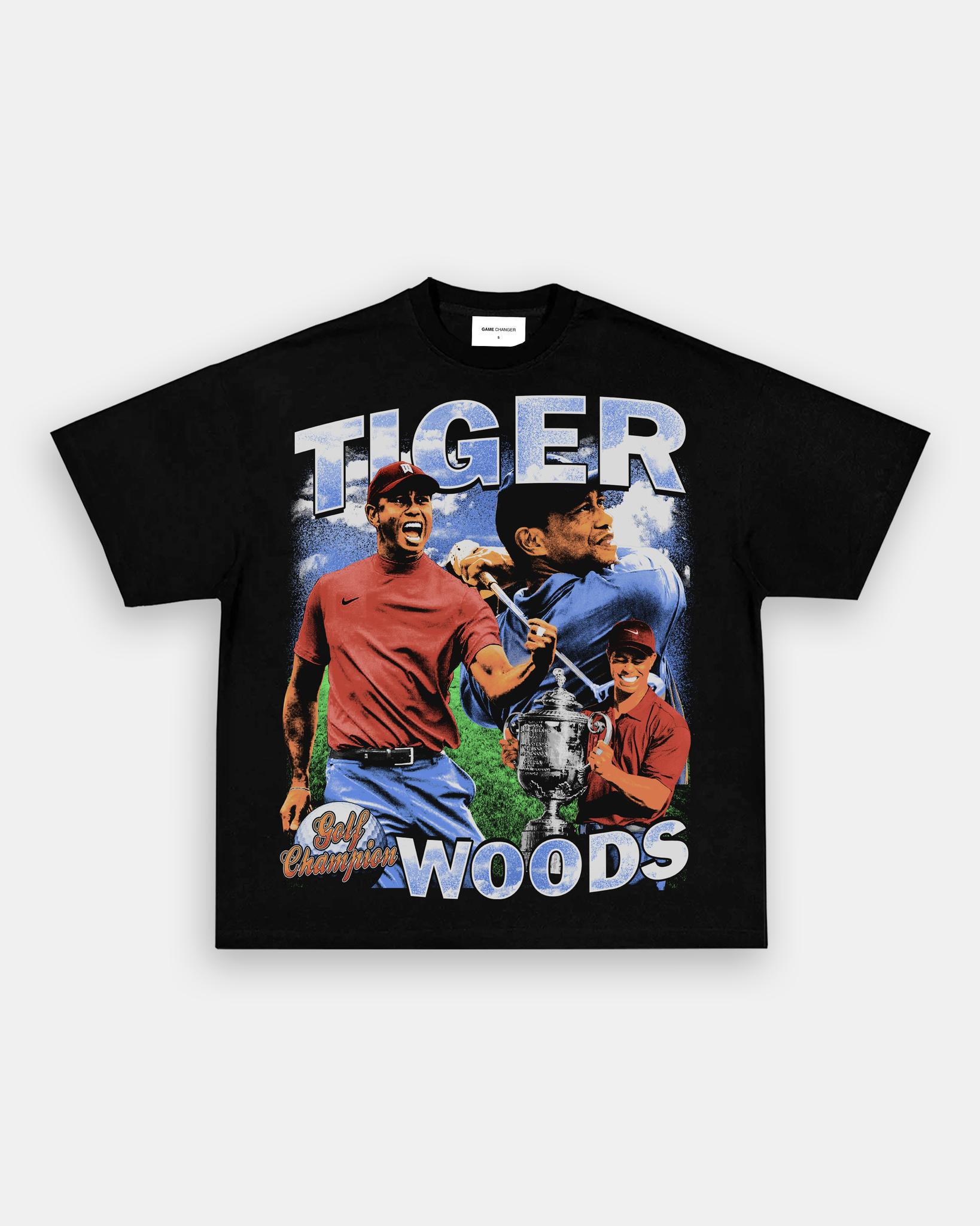 TIGER WOODS TEE - [FRONT PRINT ONLY]