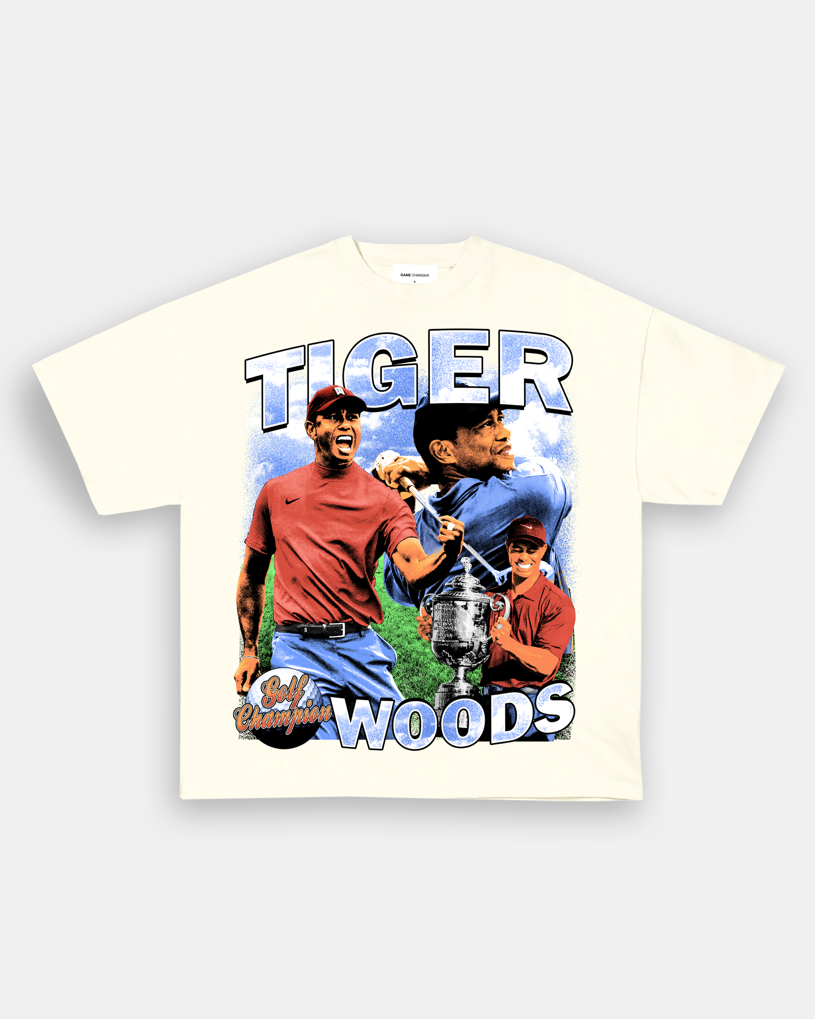 TIGER WOODS TEE - [FRONT PRINT ONLY]