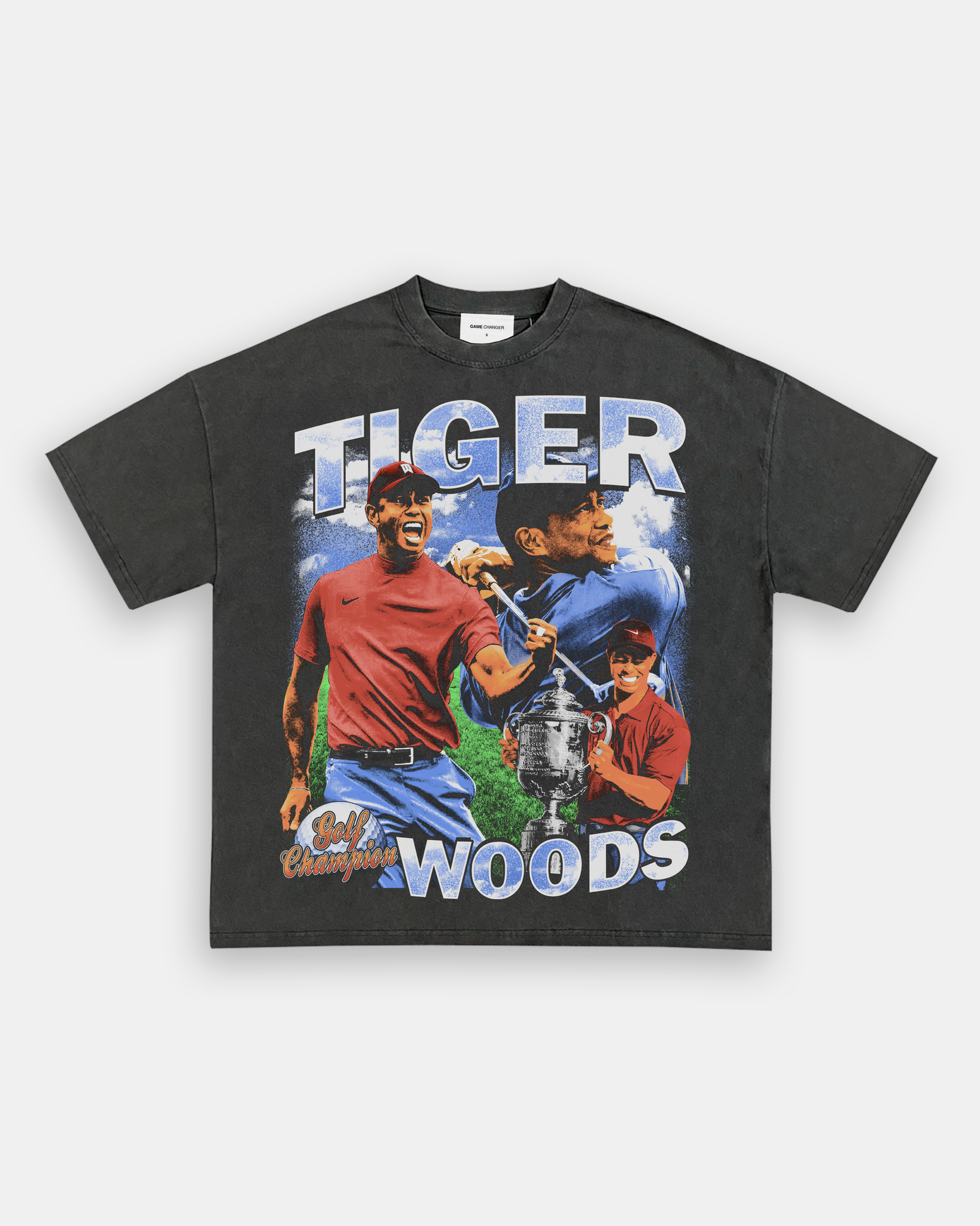 TIGER WOODS TEE - [FRONT PRINT ONLY]