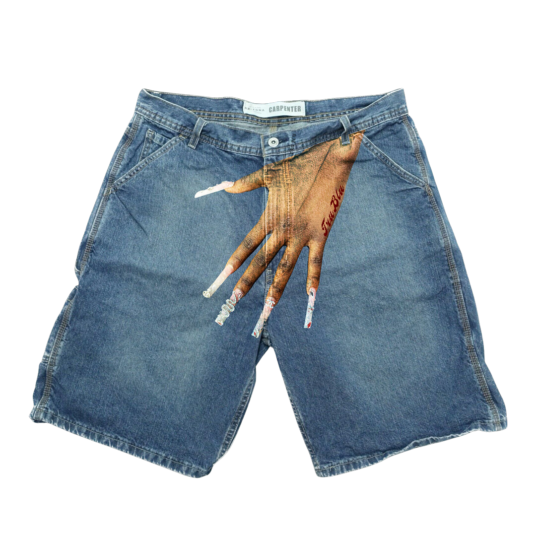 V2 DENIM JORTS