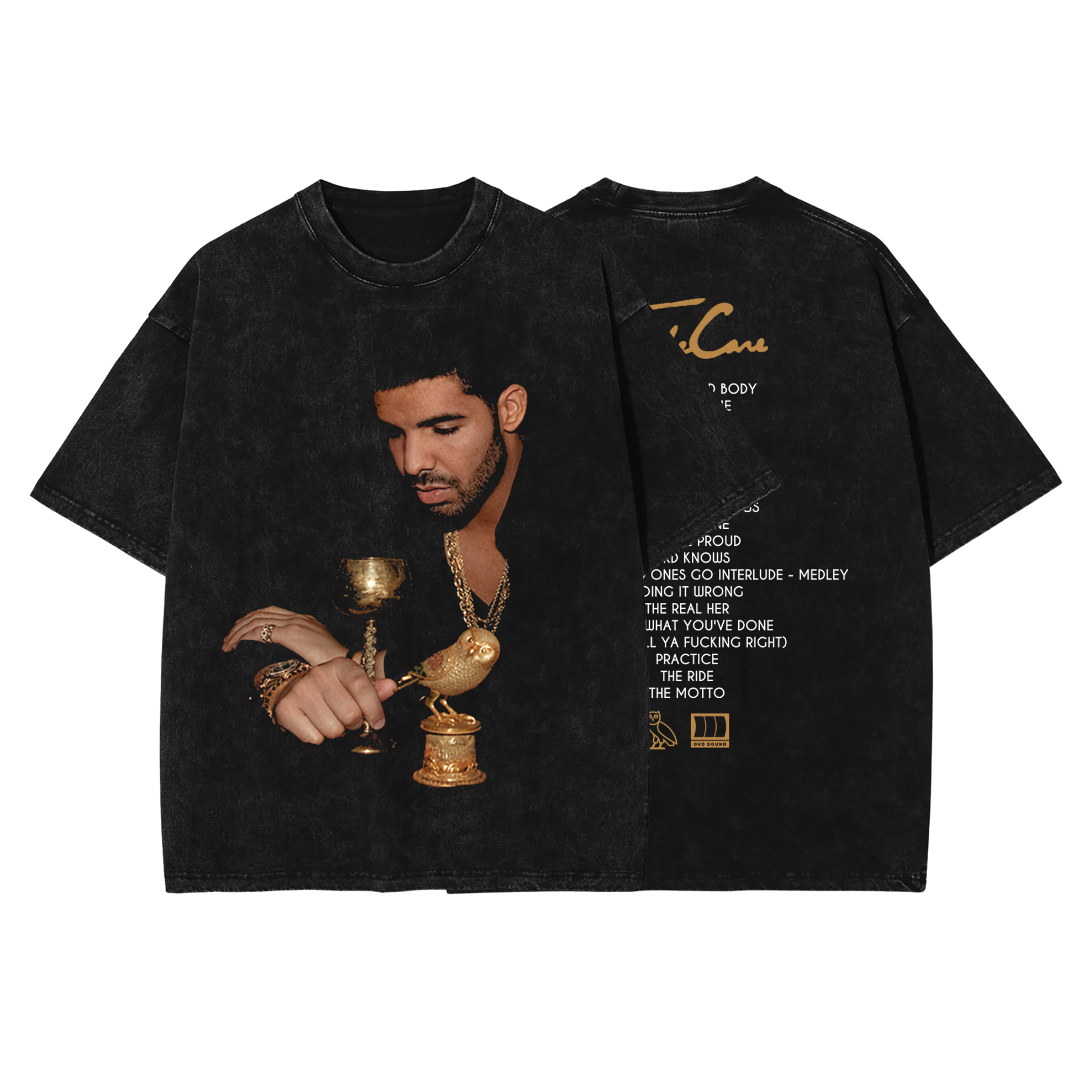 "TAKE CARE" VINTAGE TEE