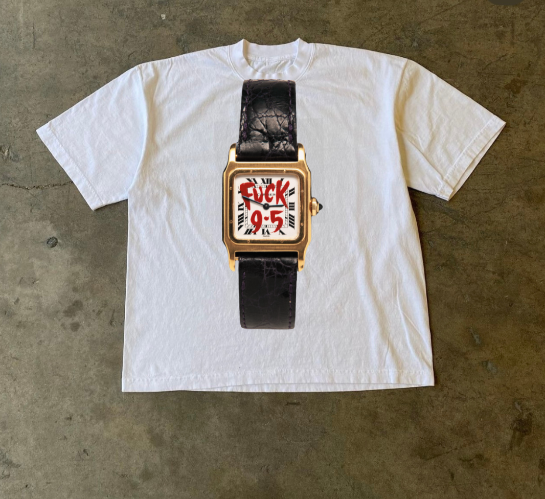 "F*ck 9 to 5" Graphic Tee Shirt