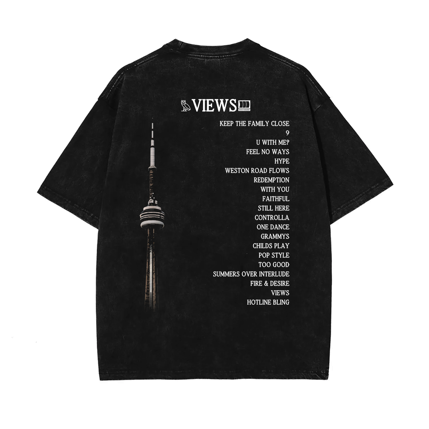 "VIEWS" VINTAGE TEE