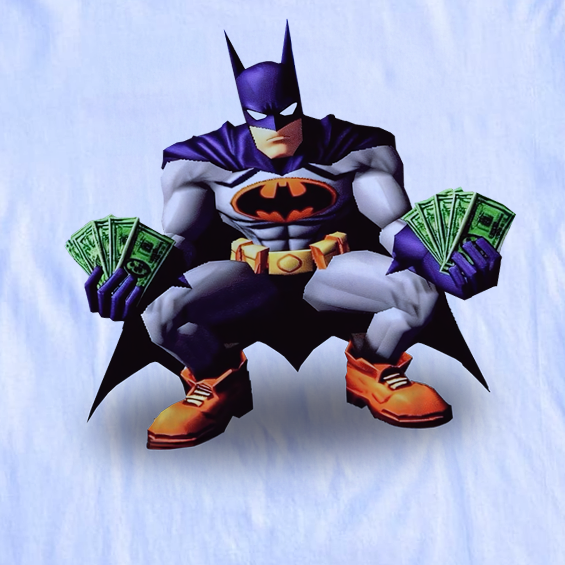 'WAYNE ENTERPRISES' CASH HEAVYWEIGHT WHITE T-SHIRT