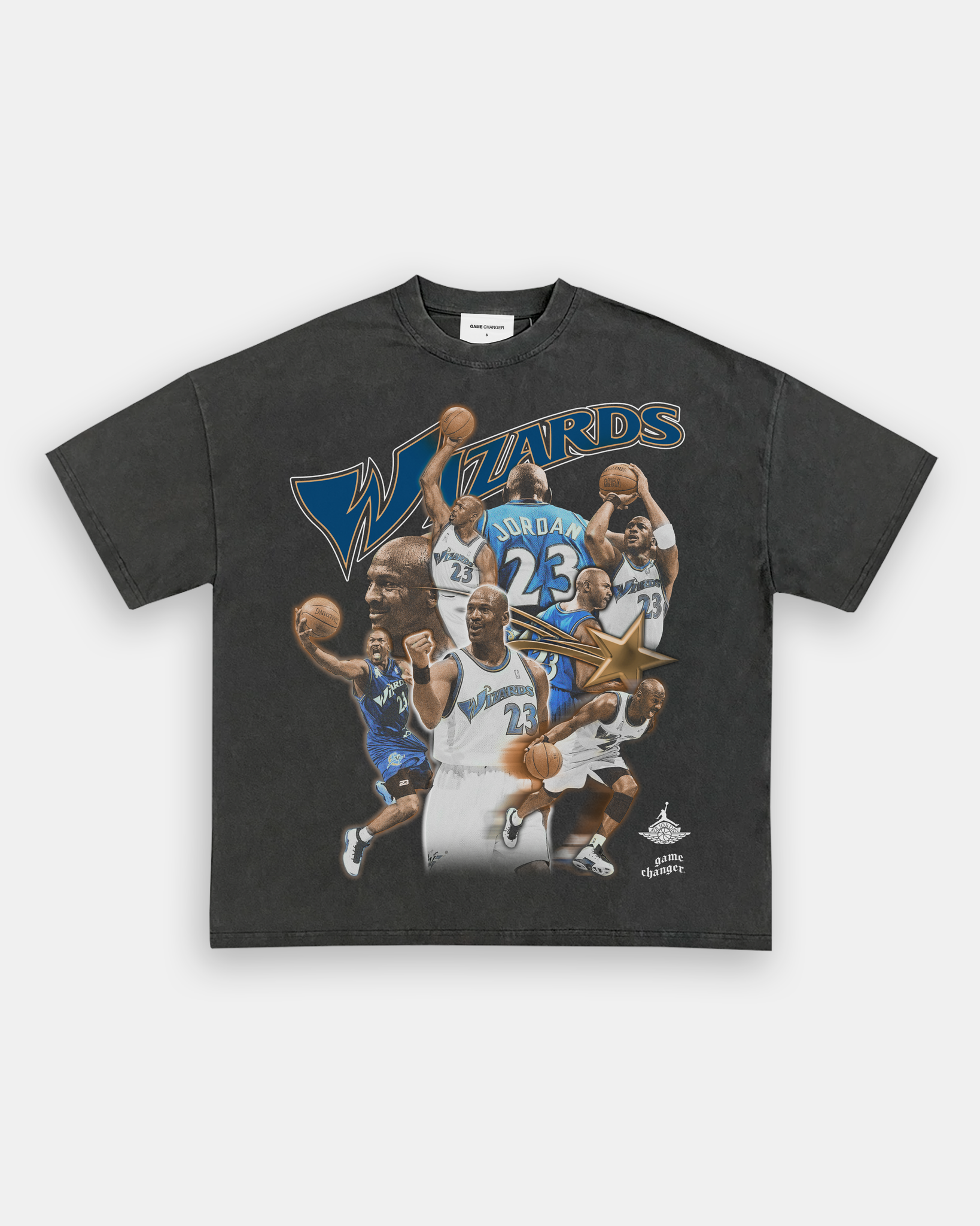 WIZARDS JORDAN 2 TEE