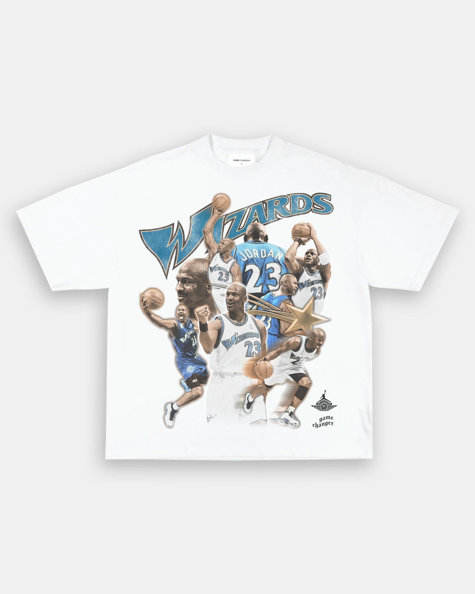 WIZARDS JORDAN 2 TEE