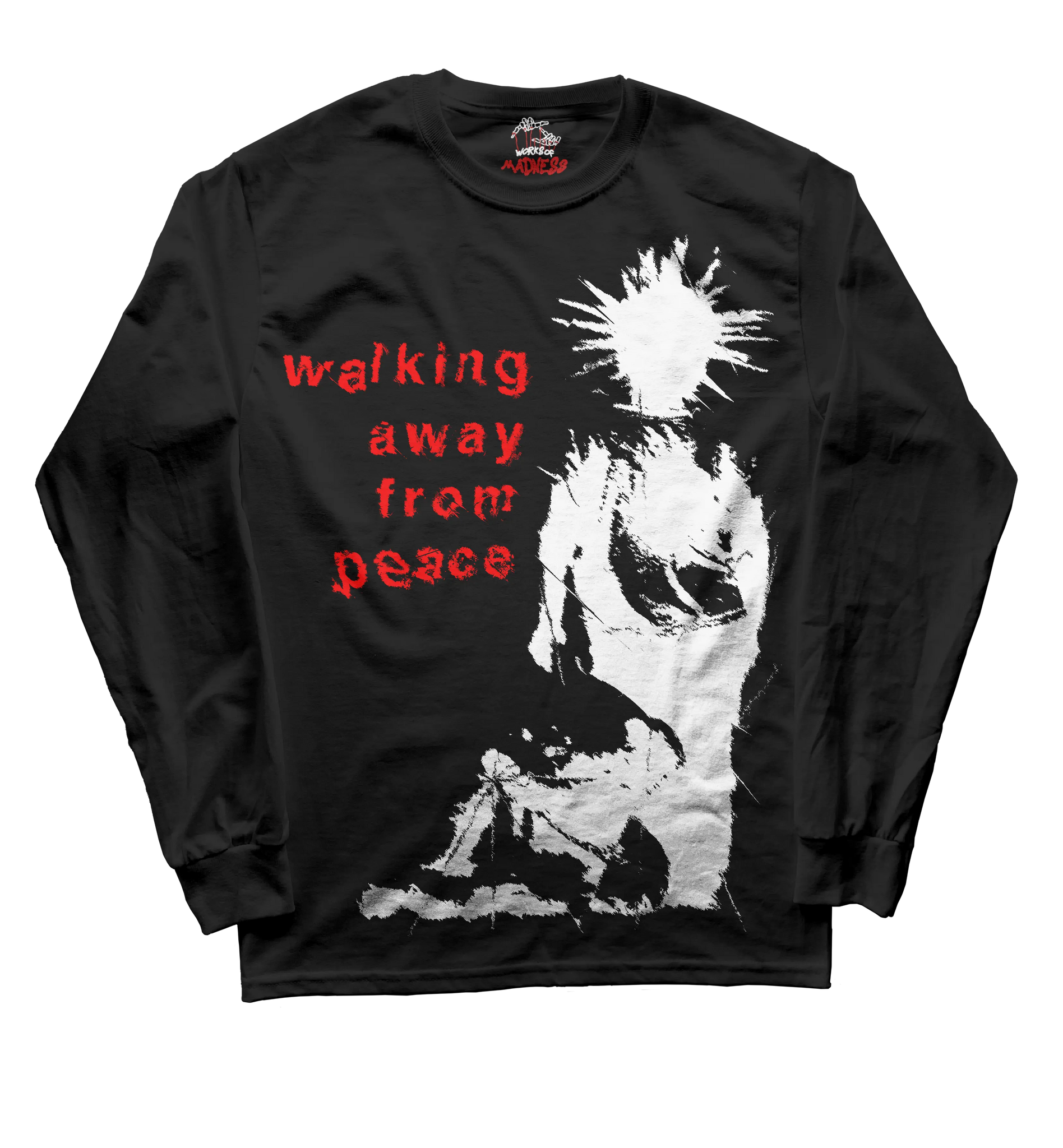 Walking Away From Peace Long Sleeve Tee