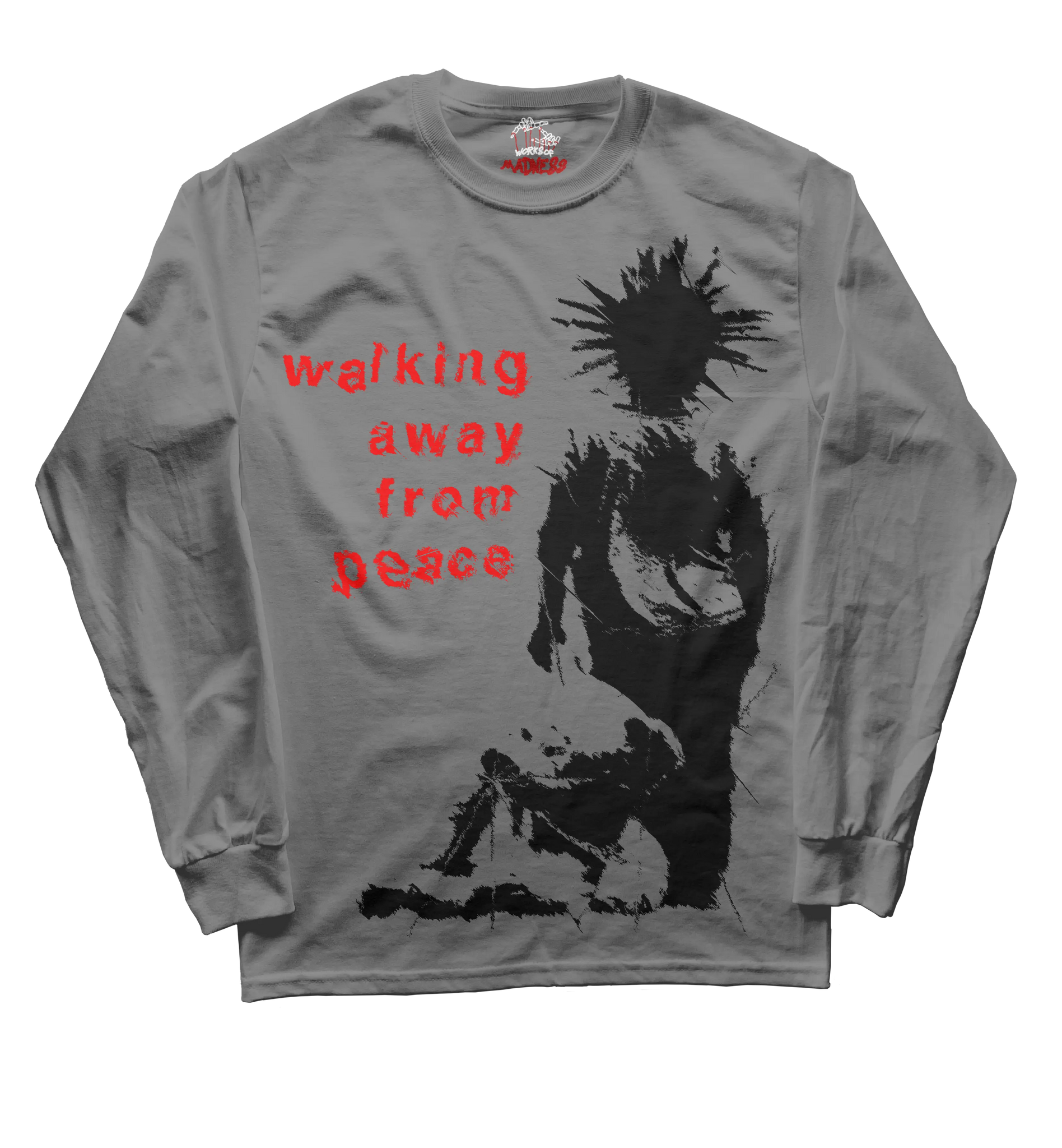 Walking Away From Peace Long Sleeve Tee