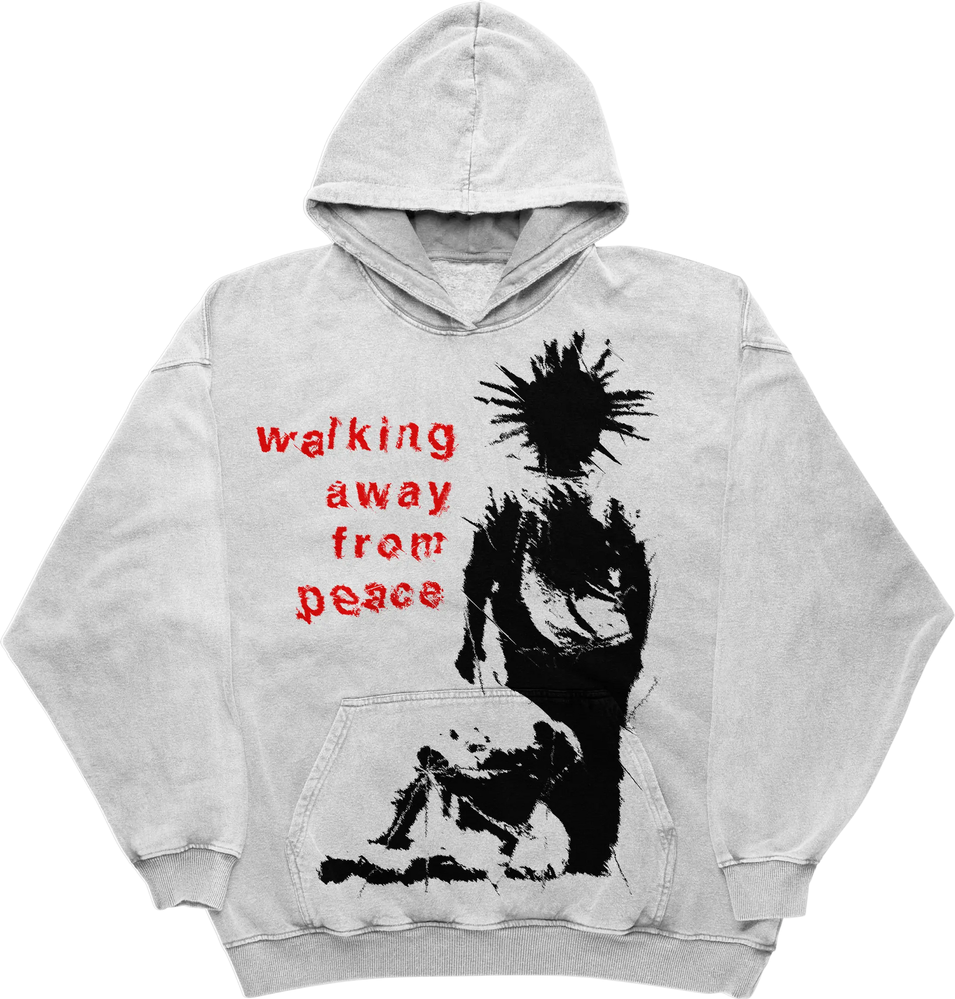 Walking away from peace Hoodie