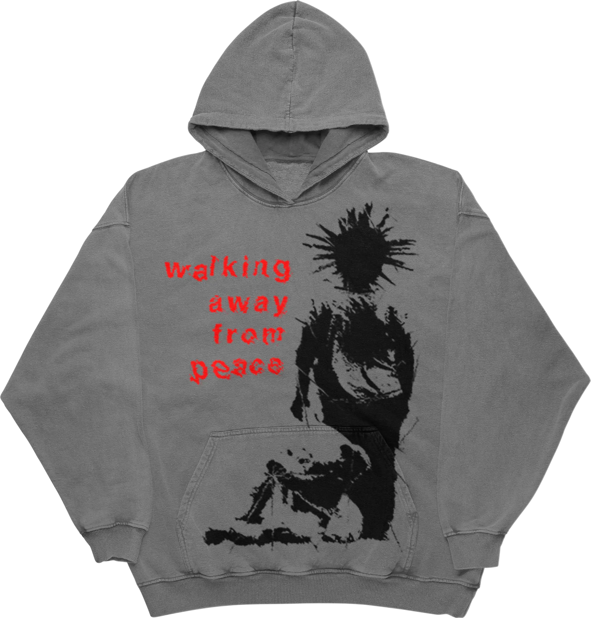 Walking away from peace Hoodie