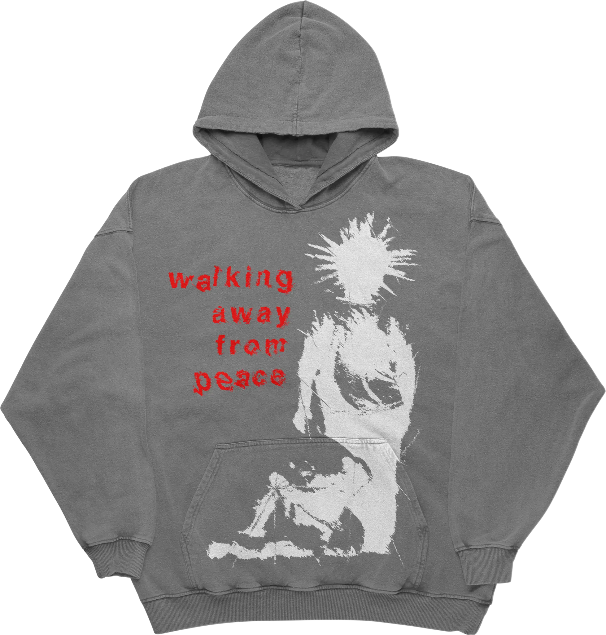 Walking away from peace Hoodie