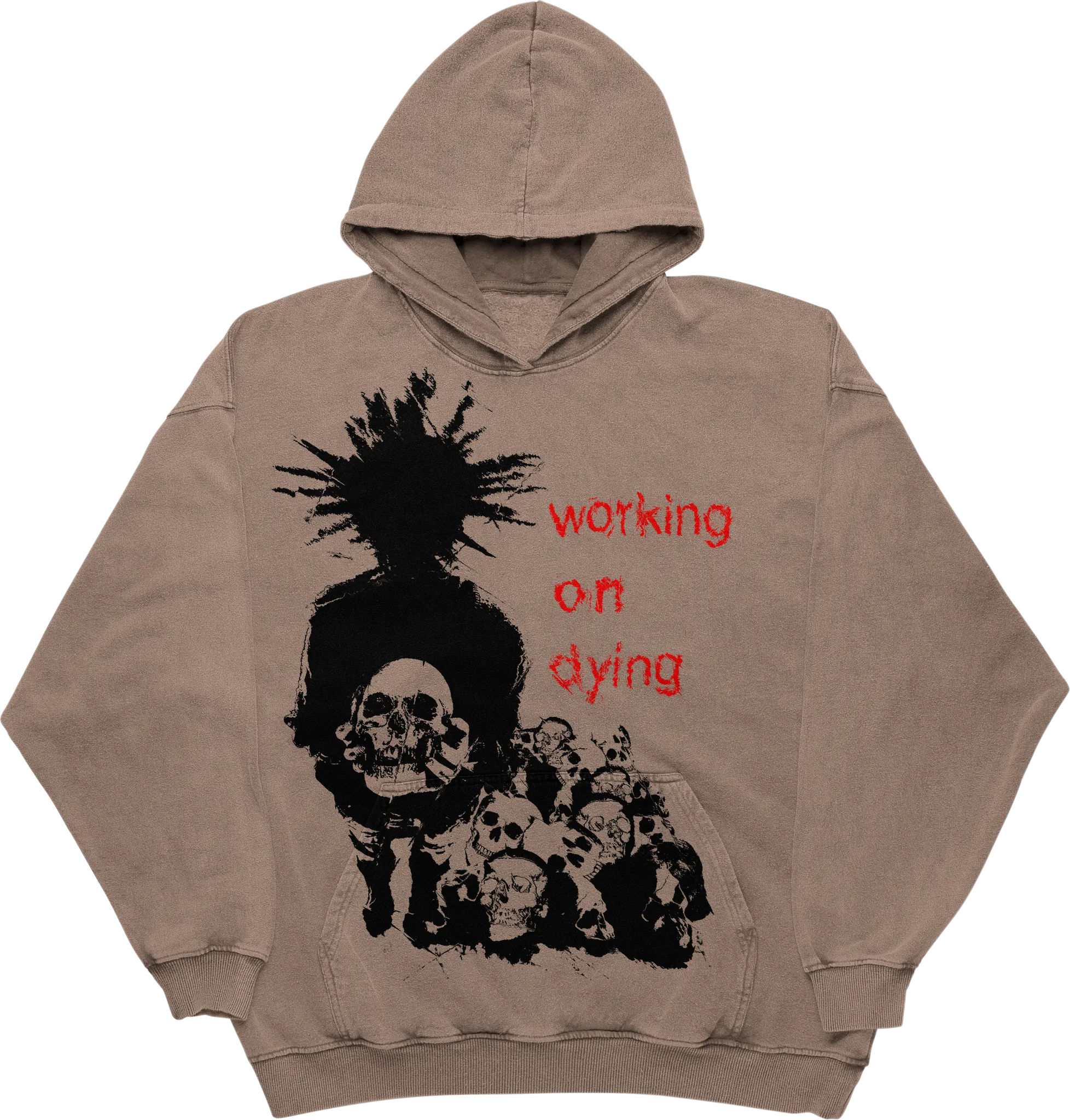 Working On Dying Hoodie