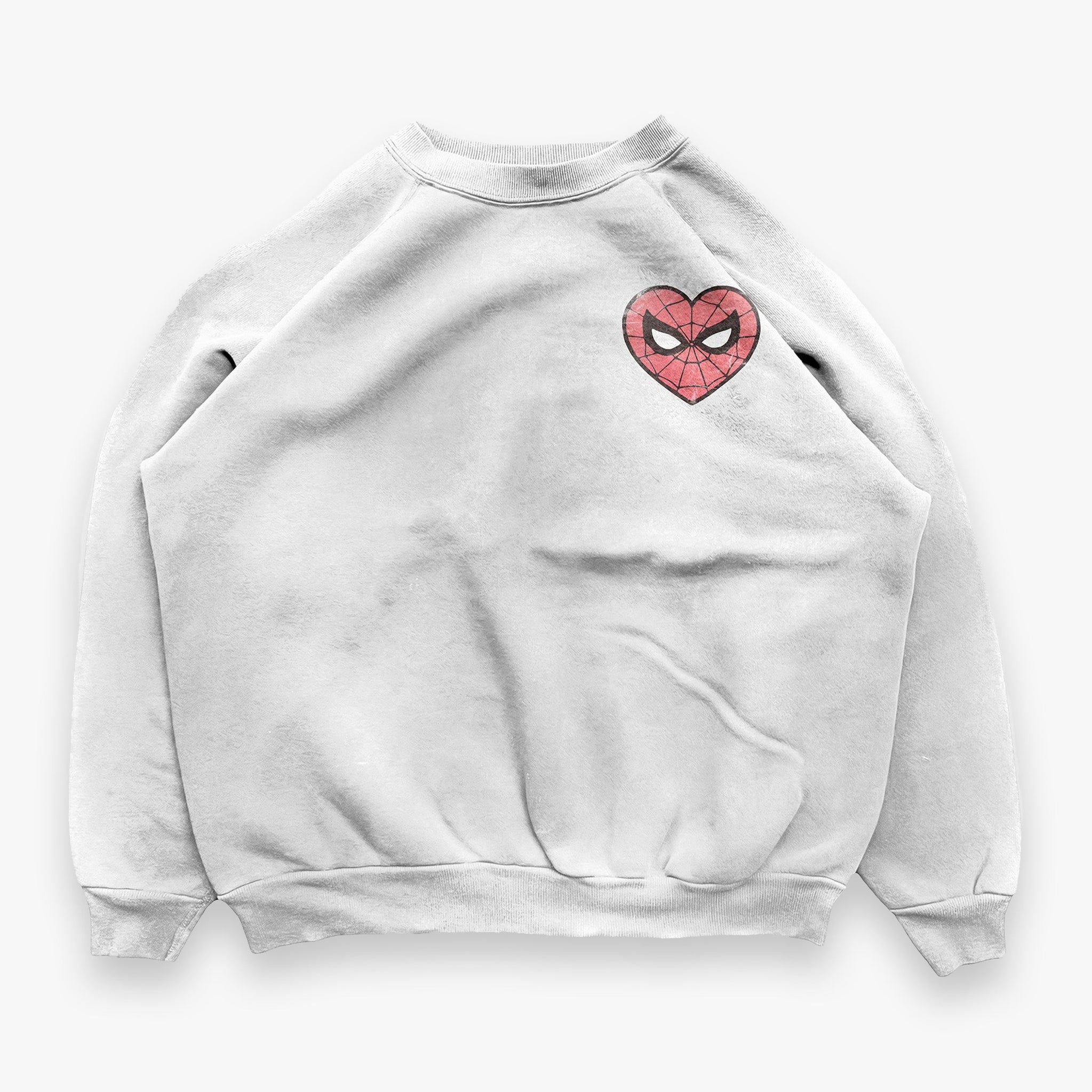 Spidey Valentine's Back Print Sweatshirt